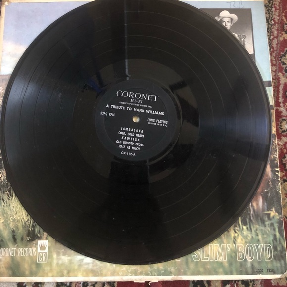 A Tribute to Hank Williams By “Slim” Boyd - Picture 4 of 4